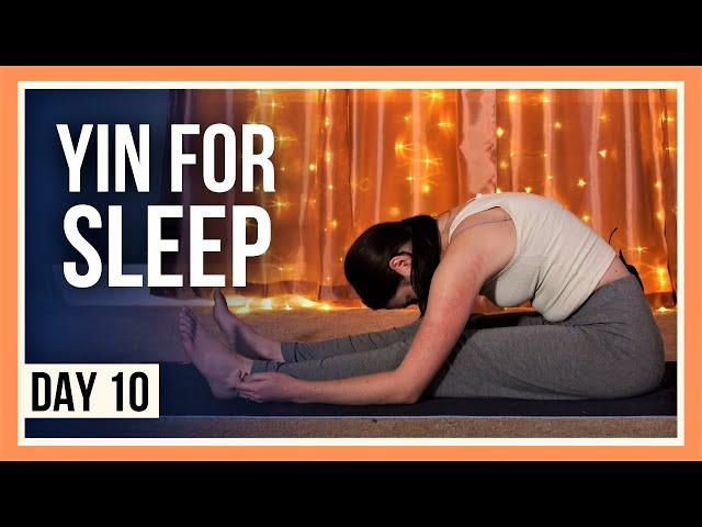 15 min Yin Yoga Class – Day #10 (EVENING YOGA FOR BEGINNERS)