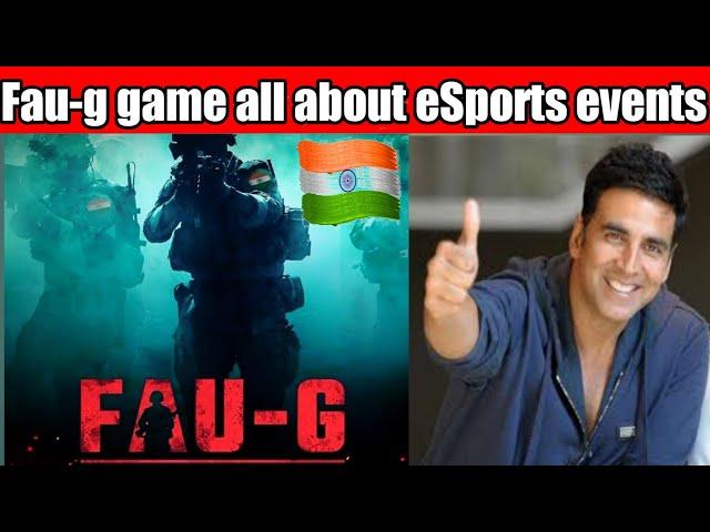 FAU-G GAME ALL ABOUT ITS ESPORTS EVENTS | FAU - G | Boogy-T yt|