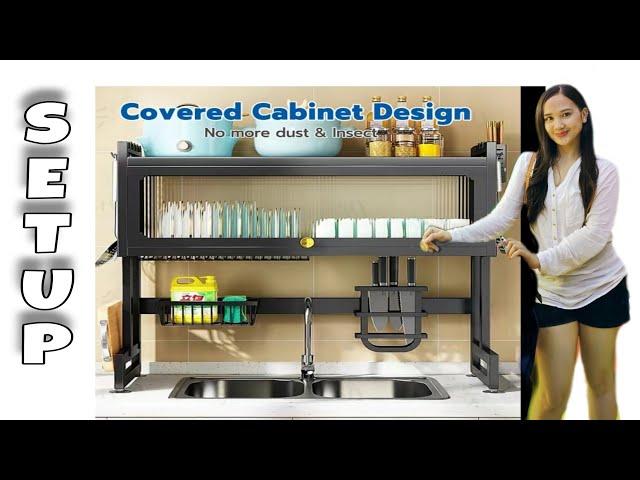 KITCHEN STORAGE SPACE SAVER SETUP #organizersetup #kitchenstorageideas #spacesaver   #storage