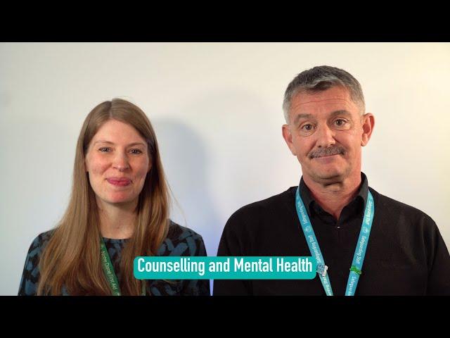 Counselling and Mental Health | Support