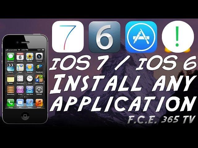 How to Install Unsupported Apps on iOS 7.1.2 or iOS 6 Any iPhone