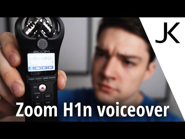 Can you use the Zoom H1n for voiceover recordings?