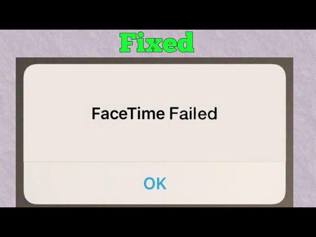 FaceTime Stuck on Connecting Screen and FaceTime Keeps Failing in iOS 13/13.1