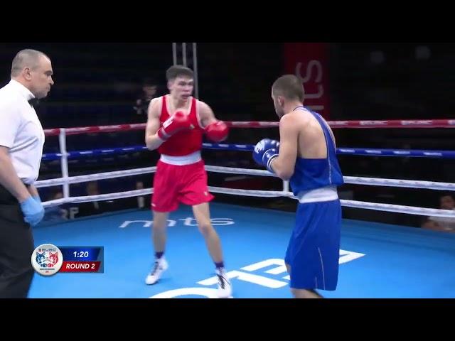 Adam Hession (IRL) vs. Giorgi Kapanadze (GEO) European Boxing Championships 2024 (57kg)