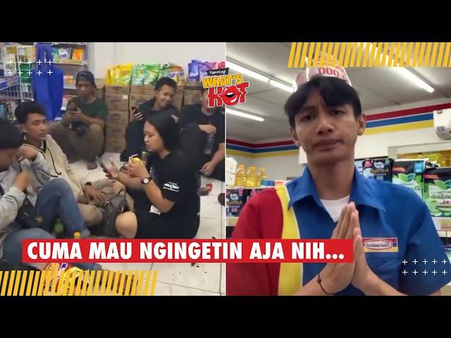 Viral Komunitas CB Nganjuk Serbu Minimarket, Ini Pesan Dari Pegawai