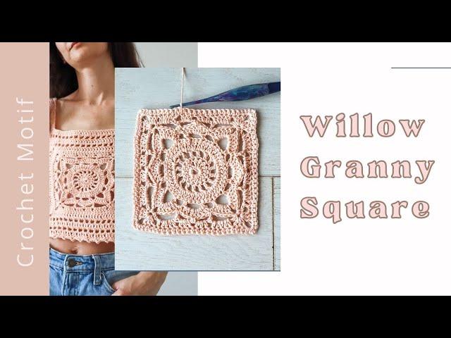 The Willow Granny Square - lacy...fancy...fun!