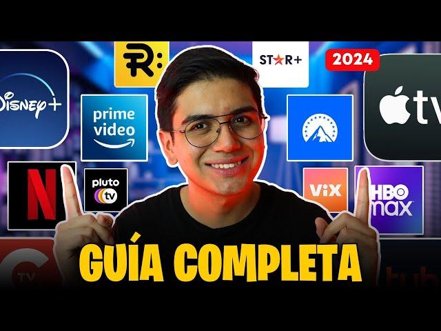 ¿Qué PLATAFORMAS de STREAMING CONTRATAR?  ¡GUÍA COMPLETA 2024! ¿Cuál es mejor? (Precios)