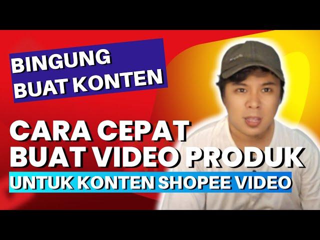 CARA CEPAT BUAT FOTO PRODUK JADI VIDEO UNTUK KONTEN SHOPEE AFFILIATE PROGRAM️