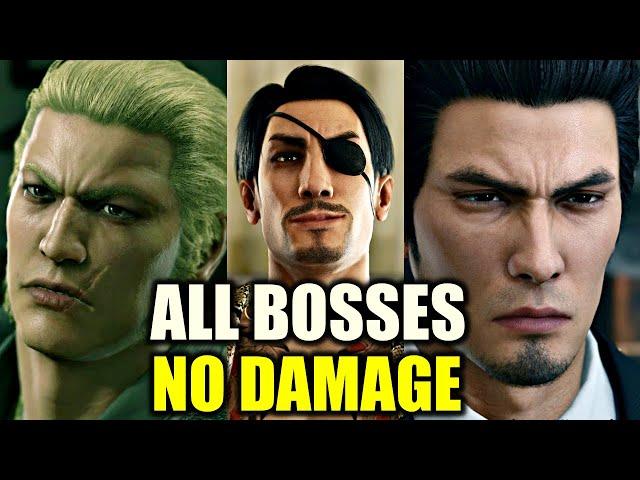 YAKUZA KIWAMI 2 - ALL BOSSES - NO DAMAGE [No Inventory  /  No Guns  /  No NG+  /  HARD]