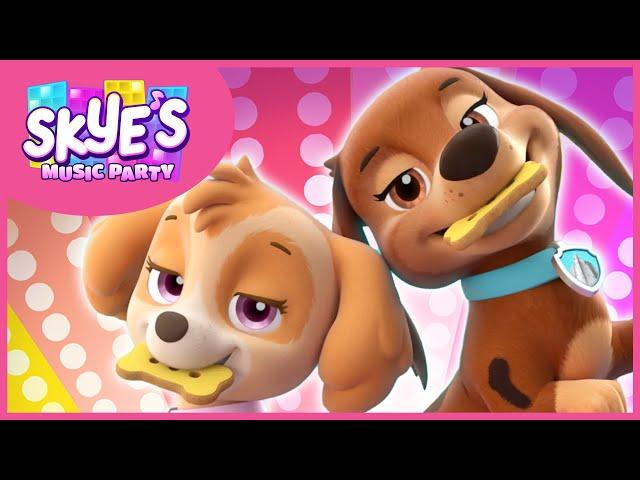 The Hunt For Healthy Delicious Food - Skye's Music Party - PAW Patrol Music Video