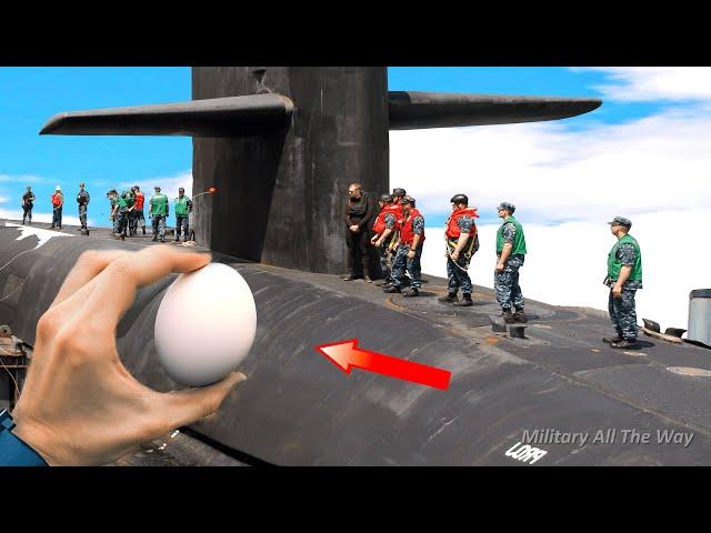 How Eggs Give Away the Location of Nuclear Submarines