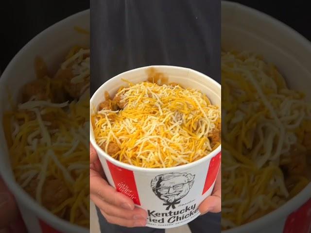 A BUCKET of KFC Famous Bowl