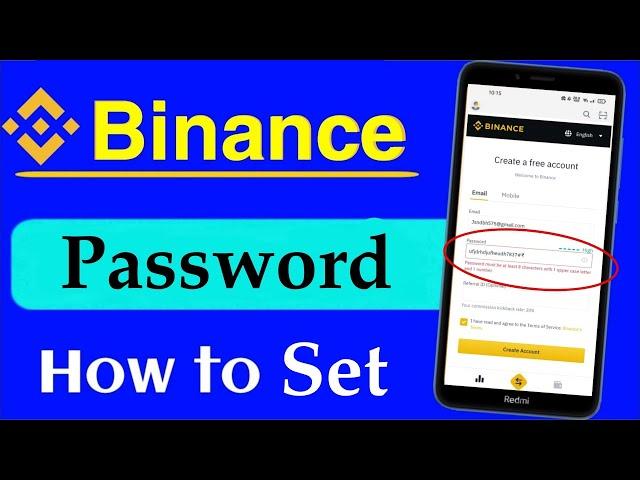 How to Set Binance Account Password | Binance me Password Kaise Set Kare