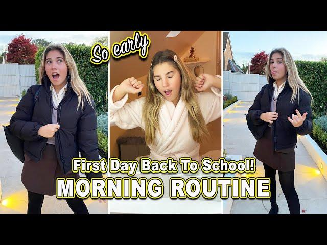 First Day Back To School MORNING ROUTINE | Rosie McClelland