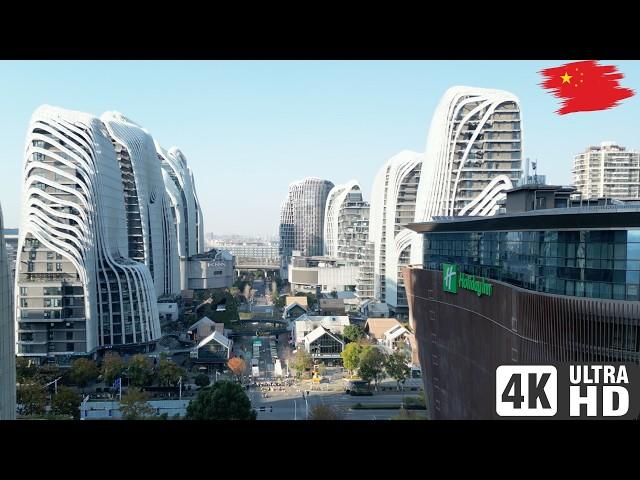 China's Shocking Futuristic Holiday Inn Hotel Building Infrastructure