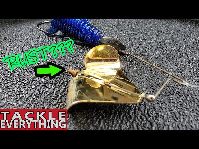 Does a Rusty Rivet Actually Help You CATCH MORE Bass??? (Buzzbait: Picasso Rusty Squeaker)