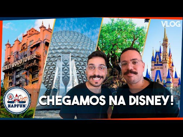 Começamos nossa viagem à DISNEY! Voo até Orlando, hotel Disney’s CORONADO SPRINGS #vlog | Hapfun