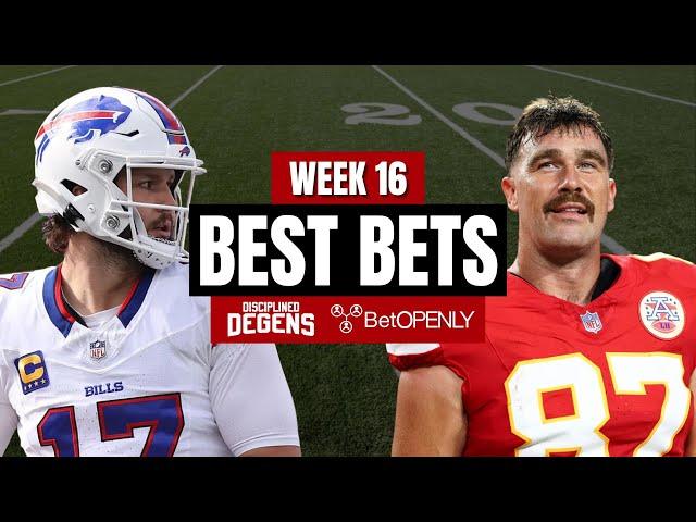 Best Bets - NFL Week 16 - Disciplined Degens Podcast