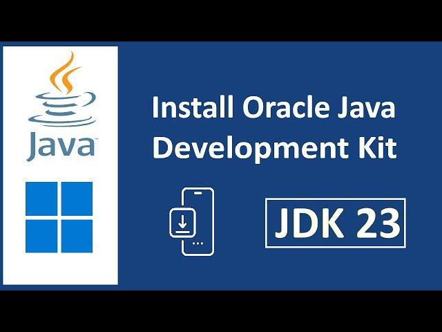 How to install Oracle Java 23 (JDK 23) on Windows 11 using x64 Installer | SET JAVA_HOME