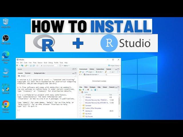 How to Download and Install RStudio 2025