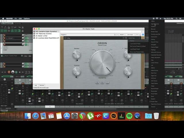 Cymatics Origin Demo