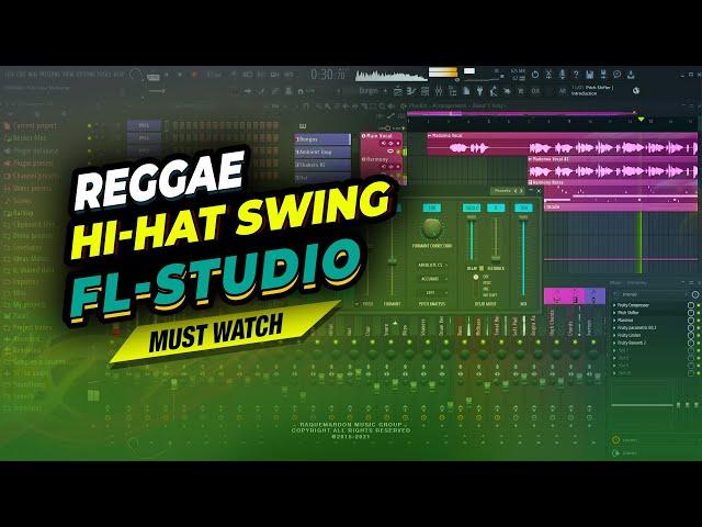 How To Add Swing To Reggae HiHats (FL Studio)