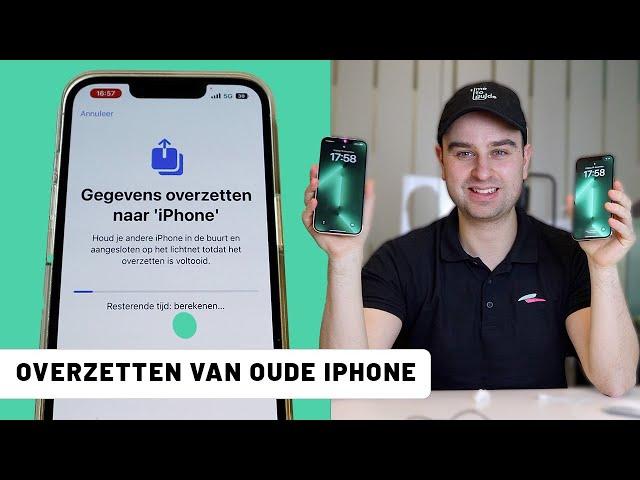 Alles van oude iPhone overzetten naar je nieuwe iPhone!