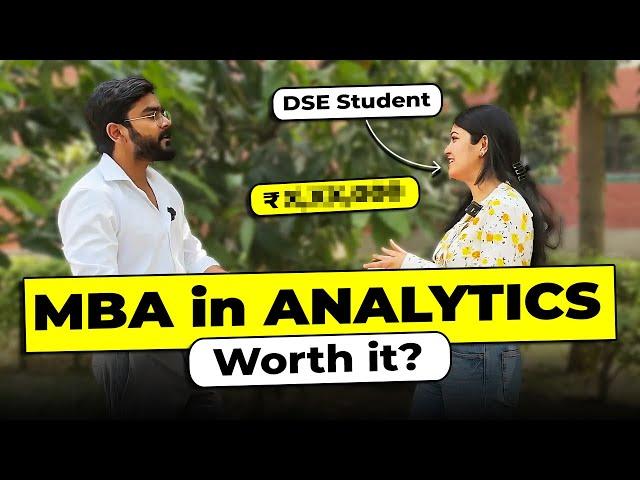 The Truth about ANALYTICS jobs exposed by DSE student | Salaries | Delhi School of Economics
