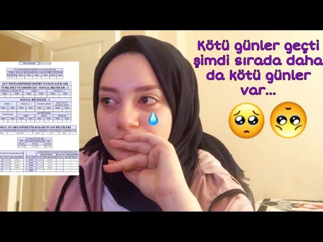 YKS SONUCUMA TEPKİ !! / O KADAR EMEĞİN KARŞILIĞI BU MU OLACAKTI :/ #2020YKS