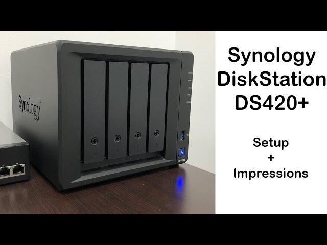 Synology DiskStation DS420+ | Setup + Impressions