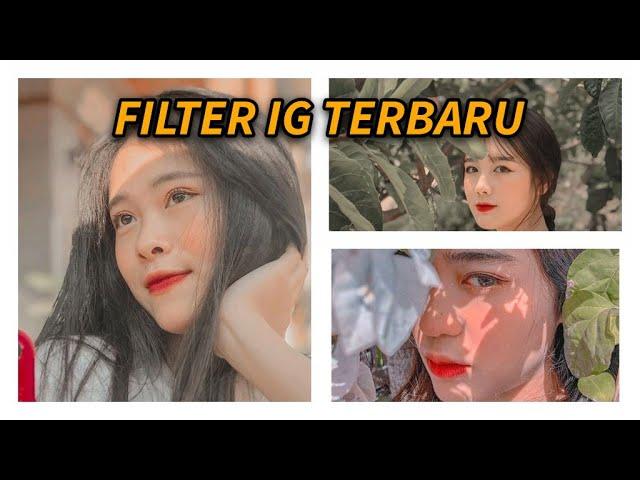 FILTER INSTAGRAM TERBARU cocok buat vlog