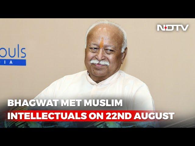 RSS Chief "Discussed Cow Slaughter, Disharmony" With Muslim Intellectuals