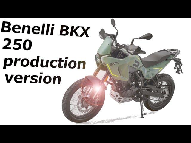 benelli  BKX 250 production version specs