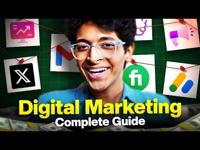 Learn DIGITAL MARKETING In 2024: FULL ROADMAP  | Build A Career In Digital Marketing