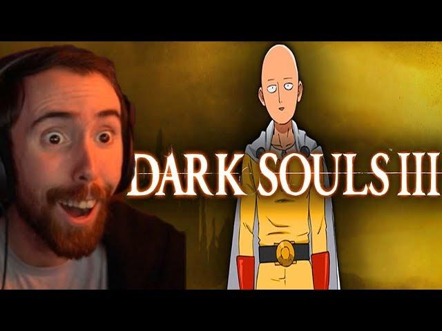 Asmongold Is BLOWN AWAY By Dark Souls 3 in 1 Hit Video