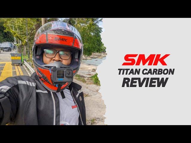 SMK Titan Carbon Review (Cheapest Carbon Fiber Helmet) - Under 20,000 BDT