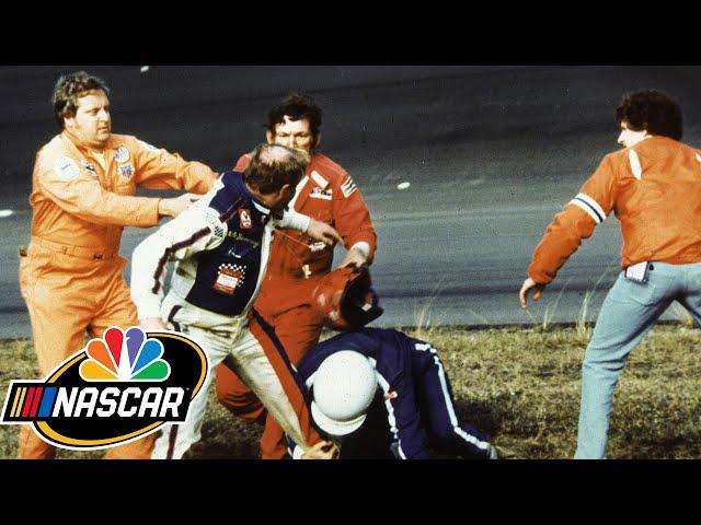 Allison, Yarborough fight at 1979 Daytona 500 | NASCAR 75th Anniversary Moments | Motorsports on NBC