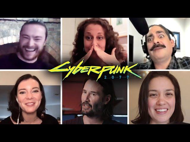 Cyberpunk 2077 Cast re-enact Voice Lines from the Game