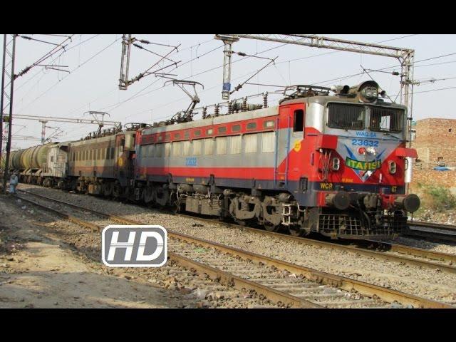 Madly Speeding Freight Trains on the Fastest Rail Corridor of India