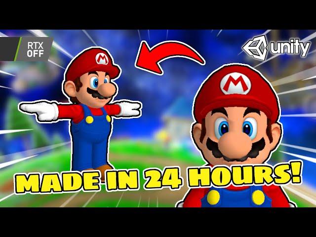 I made the GRAVITY of Super Mario Galaxy in 4 minutes in Unity 3D