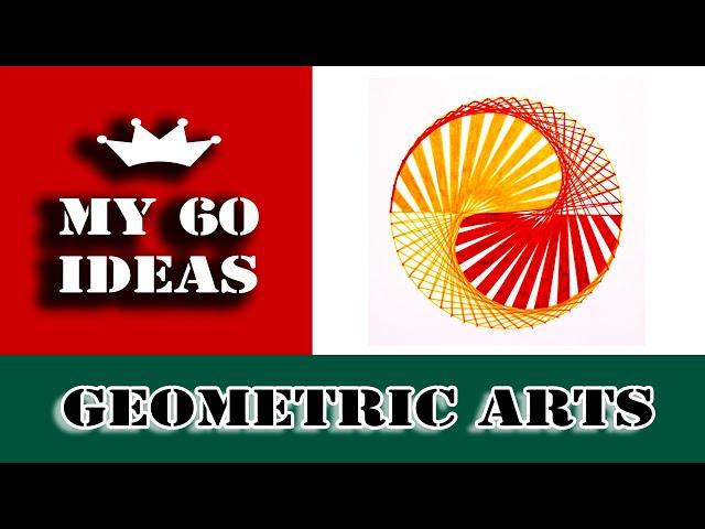 My 60 Creative Geometric Painting Ideas (By - "Ruben Yevgeny Hymov") | Mostly Spirograph Arts