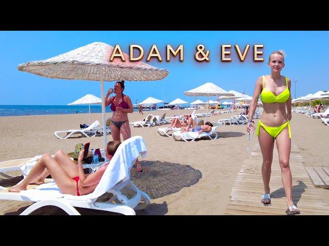 ANTALYA BELEK ADAM & EVE Beach Walk  TURKIYE #turkey #antalya #belek #Hotel #beach