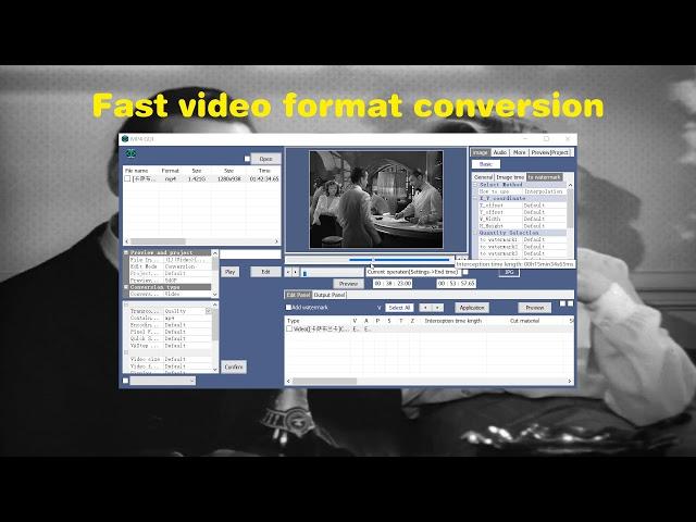 Quick video format conversion, MP4 GUI (FFmpeg GUI) tutorial