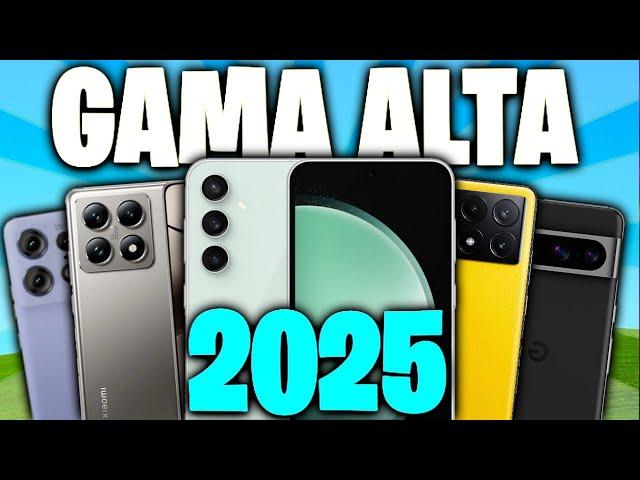 LOS MEJORES CELULARES GAMA ALTA Recomendados para COMPRAR En 2025