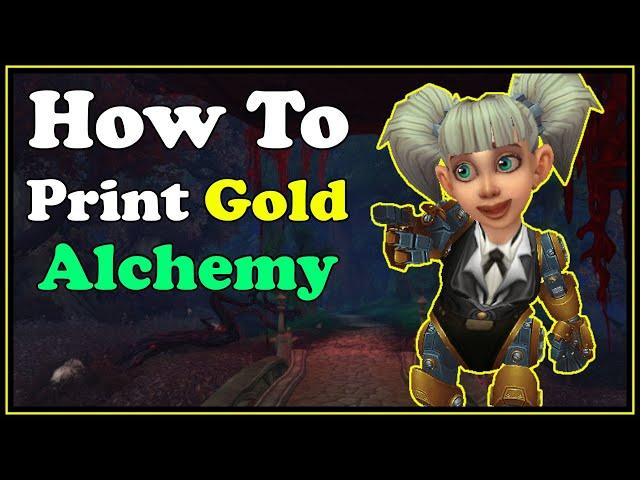 How To Print Gold With Alchemy In WoW Shadowlands Gold Making