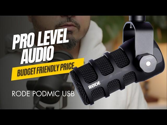 Rode PodMic USB: The Ultimate Podcast Mic? Unboxing, Setup, & Sound Test!