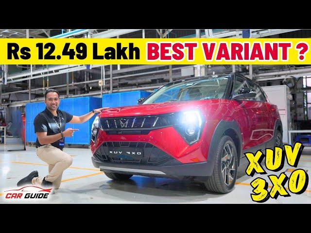 Best VFM SUV in 2024 - Mahindra XUV3XO AX7 Variant - Safety - Sunroof - Petrol - Diesel  Bye Nexon