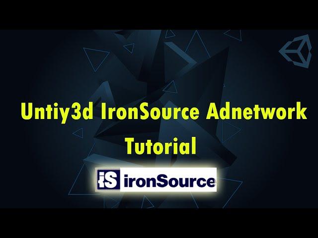 Unity3d IronSource Adnetwork Tutorial (Banner ad ,Reward ad ,Full screen ad)