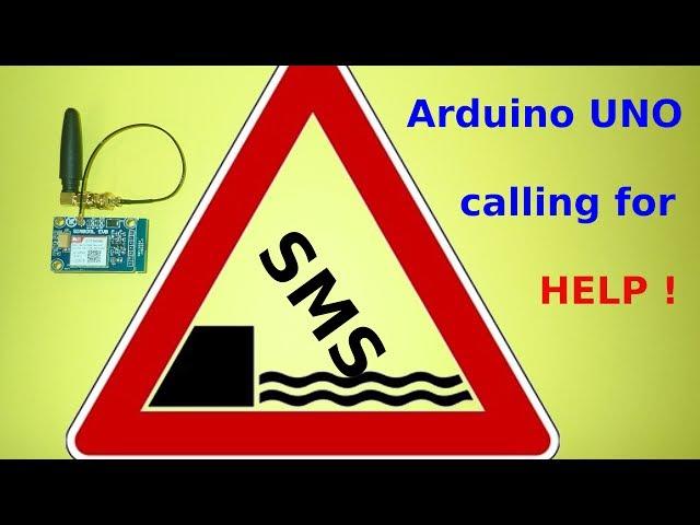 Sending Text Messages with an Arduino UNO (video #15)