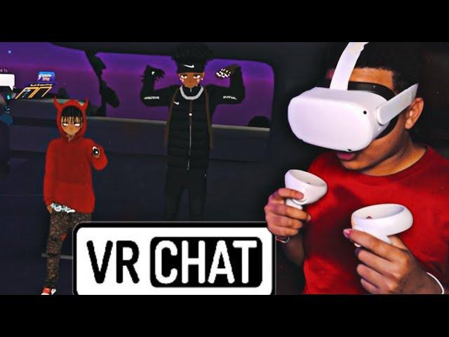 FIRST TIME In VR Was INSANE! | VRChat w/ @WeLuvKe  (Oculus Quest 2)